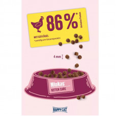 Happy Cat Minkas Kitten Care (Хеппі Кет Мінкас Кіттен Кеа) сухий корм для котят від 4 тижнів 10 кілограмів.
