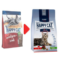 Happy Cat Culinary Voralpen — Rind Adult (Хеппі Кет Кулінарі Воларпен Ринг) сухий корм для котів з яловичиною