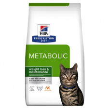Hills Prescription Diet Feline Metabolic Chicken (Хіллс ПД Філаййн Метаболик Курка) для котів при ожиренні 1.5 кг