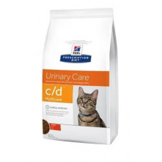 Hills PD Feline c/d Multicare Chicken (Хіллс ПД Філайн ц/д Мультікеа) для котів для сечовиводних шляхів 3 кг