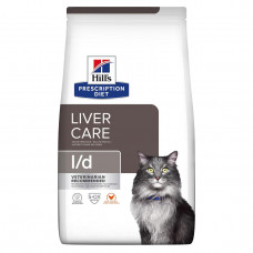 Hills Prescription Diet Feline l/d Chicken (Хіллс ПД Філайн л/д Курка) для котів для печінки, під час ліпідозу