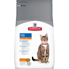 Hills SP Feline Adult 1+ Oral Care Chicken (Хілс CП Філайн Едалт 1+ Орал Кеа Кулиця) для котів догляд за зубами 1.5 кг