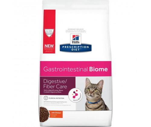 Hills Prescription Diet Feline Gastrointestinal Biome (Хиллс ПД Гастроинтестинал Биом) для котов для ЖКТ 8 кг