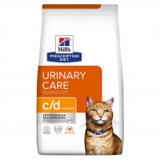 Hills PD Feline c/d Multicare Chicken (Хіллс ПД Філайн ц/д Мультікеа) для котів для сечовиводних шляхів 3 кг