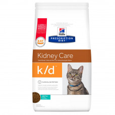 Hills Prescription Diet Feline k/d (Хіллс ПД Філейн к/д Тунець) корм для котів для нирок і серця 1.5 кг