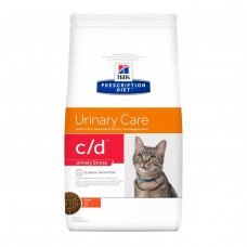 Hills PD Feline c/d Urinary Stress Chicken (Хілс ПД Філайн ц/д Уринарі Стренс) для котів під час циститу (ІЦК)