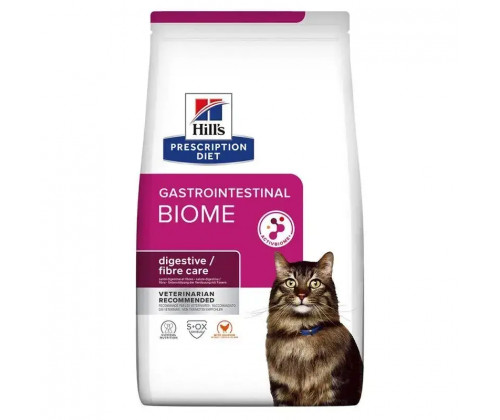 Hills Prescription Diet Feline Gastrointestinal Biome (Хиллс ПД Гастроинтестинал Биом) для котов для ЖКТ 8 кг