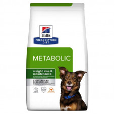 Hills Prescription Diet Canine Metabolic с курицей (Хиллс ПД Канин Метаболик) для собак при ожирении 1.5 кг