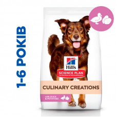 Hills SP Canine Adult Medium Culinary Creations (Хиллс Медиум Утка Картошка) корм для собак 1-6 средних пород