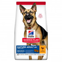 Hills Science Plan Canine Mature Adult Large Breed Chicken (Хиллс СП Матюр Эдалт) для крупных 25+ собак 6+ лет