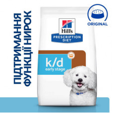Hills Prescription Diet Canine k/d Early Stage (Хиллс ПД Канин к/д) корм для собак поддержка почек