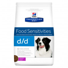 Hills Prescription Diet Canine d/d Dog Food Duck and Rice (Хілс ПД Канін д/д Дог Фуд) для собак у разі алергії