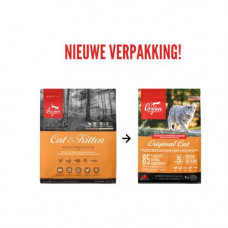 Orijen Original Cat (Оріджен Оригінал Кет) сухий корм для котят і кішок усіх порід 5.4 кг.