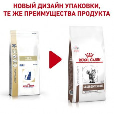 Royal Canin Gastrointestinal Fibre Response (Рояв Канін Гастроінтензал Файбер Респонс) для котів при запорах 0.400 кг.