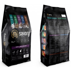 Savory Adult Cat Steril Fresh Lamb & Chicken (Сейворі Едалт Кетріл) сухий корм для стерилізованих котів