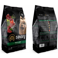 Savory Small Breed Gourmand Fresh Lamb (Сейворі Смалл Брідз Ягня) корм для собак маленьких порід 3 кг.