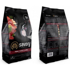 Savory Small Breeds Turkey rich in Fresh Meat with Lamb (Сейворі Смалл Бридз) корм для собак маленьких порід 1 кілограм.