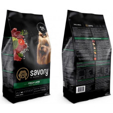 Savory Small Breed Gourmand Fresh Lamb (Сейворі Смалл Брідз Ягня) корм для собак маленьких порід 1 кг.