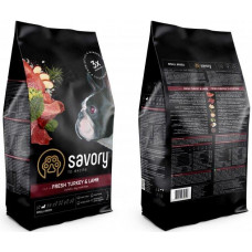 Savory Small Breeds Turkey rich in Fresh Meat with Lamb (Сейворі Смалл Бридз) корм для собак маленьких порід