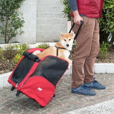 Сумка-тележка для собак і котів Ferplast Troley (Ферпласт Троллі) 440, Червоний