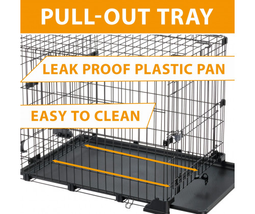 Клетка для собак и щенков Ferplast Dog Zone (Ферпласт Дог Зона) 61.5х91.5х61 см - 90 Клетка для собак и щенков Ferplast Dog Zone (Ферпласт Дог Зона) 61.5х91.5х61 см - 90