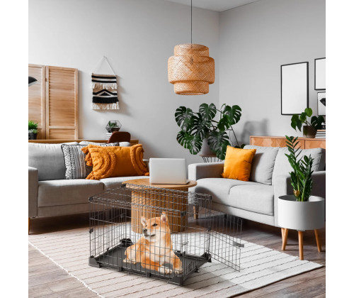 Клетка для собак и щенков Ferplast Dog Zone (Ферпласт Дог Зона) 61.5х91.5х61 см - 90 Клетка для собак и щенков Ferplast Dog Zone (Ферпласт Дог Зона) 61.5х91.5х61 см - 90