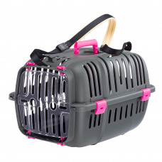 Контейнер перенесення собак і котів Ferplast Jet 10 (Ферпласт Джет 10) Рожевий