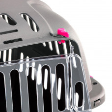 Контейнер перенесення собак і котів Ferplast Jet 20 (Ферпласт Джет 20) Рожевий