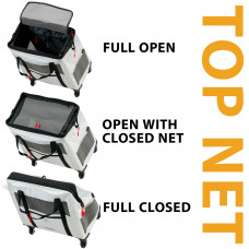 Тележка-перевозка на колесах для маленьких собак и кошек Ferplast Voyager Trolley (Ферпласт Вояжер Троллей)