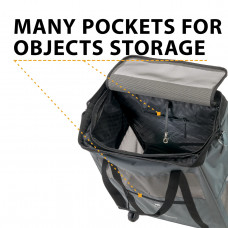 Тележка-перевозка на колесах для маленьких собак и кошек Ferplast Voyager Trolley (Ферпласт Вояжер Троллей)