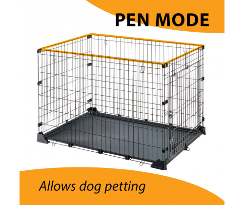 Клетка для собак и щенков Ferplast Dog Zone (Ферпласт Дог Зона) 61.5х91.5х61 см - 90 Клетка для собак и щенков Ferplast Dog Zone (Ферпласт Дог Зона) 61.5х91.5х61 см - 90