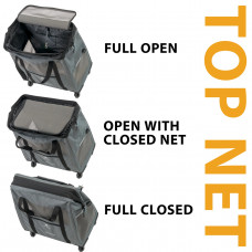 Тележка-перевозка на колесах для маленьких собак и кошек Ferplast Voyager Trolley (Ферпласт Вояжер Троллей)