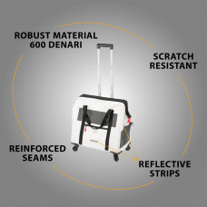 Тележка-перевозка на колесах для маленьких собак и кошек Ferplast Voyager Trolley (Ферпласт Вояжер Троллей)
