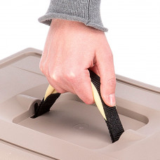 Контейнер перенесення собак і котів Ferplast Atlas Trendy Plus (Ферпласт Атлас Тренді плюс 32.5 x 48 x h 29 см - 10, Чорний