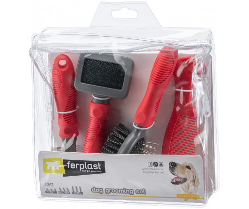 Набор для груминга и ухода за шерстью собак Ferplast GRO 5959 (Ферпласт ГРО 5959)