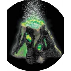 Декорація пень з аератором та підсвічуванням для акваріума Ferplast Kit Box Stump Show (Ферпласт Кайт Бокс)