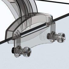 Внешний люминесцентный светильник для аквариума на опорах Ferplast Arclight (Ферпласт Арклайхт)