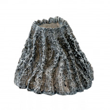 Декорація вулкан з аератором та підсвічуванням для акваріума Ferplast Kit Box Volcano Show (Ферпласт Кайт Бокс)