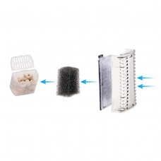 Внутренний фильтр 300 л/ч для аквариумов до 45 литров Ferplast Hydor Pico Pro (Ферпласт Хайдор Пико Про)