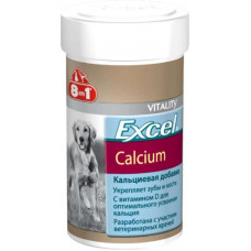 8in1 Vitality Excel Calcium (8в1 Кальціум) кальцієва домішка для собак для зміцнення зубів і кісток