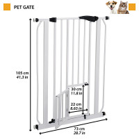 Дверка-перегородка для собак Ferplast Pet Gate (Ферпласт Пет Гейт)