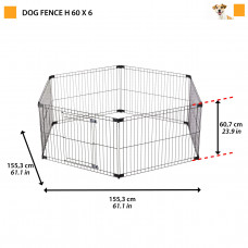 Отряд-манеж для собак и щенков Ferplast Dog Fence (Ферпласт Дог Фенс)