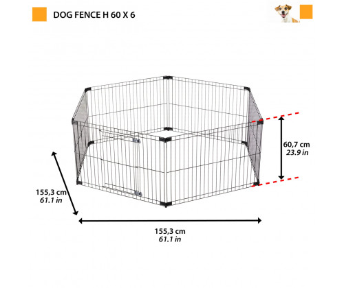 Отряд-манеж для собак и щенков Ferplast Dog Fence (Ферпласт Дог Фенс) Отряд-манеж для собак и щенков Ferplast Dog Fence (Ферпласт Дог Фенс)