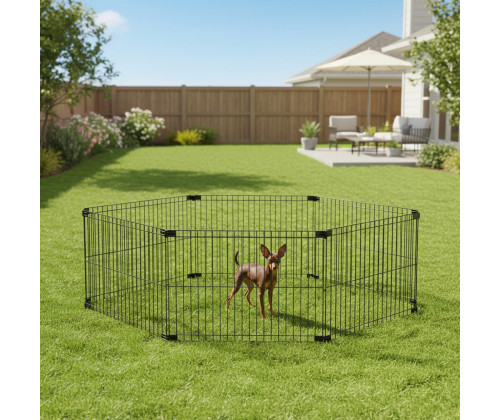 Отряд-манеж для собак и щенков Ferplast Dog Fence (Ферпласт Дог Фенс) 215.8 х 215.8 х 60.7 см - Н60 х 8 Отряд-манеж для собак и щенков Ferplast Dog Fence (Ферпласт Дог Фенс) 215.8 х 215.8 х 60.7 см - Н60 х 8