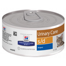 Hills Prescription Diet Feline s/d (Хіллс Фелін з/д) вологий корм для котів для розчинення каміння 156 р.