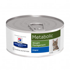 Hills Prescription Diet Feline Metabolic (Хіллс ПД Фелін Метаболик) вологий корм для котів з ожирінням 156 р.