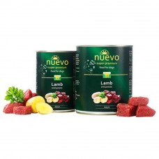 Nuevo Adult (Нуево Еталт) вологий корм консерви для собак з ягням і картоплею 800 г х 6 шт.