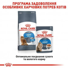 Royal Canin Light Weight Care Gravy (Роял Канін Лайт Вейт Кеа) вологий корм для кішок із зайвою вагою 0.085 кг. х 12 шт.