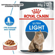 Royal Canin Light Weight Care Gravy (Роял Канін Лайт Вейт Кеа) вологий корм для кішок із зайвою вагою 0.085 кг. х 12 шт.