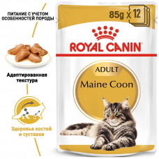Royal Canin Maine Coon (Роял Канін Мейн Кун Едалт) вологий корм для кішок мейн-кун 85 г х 12 шт.